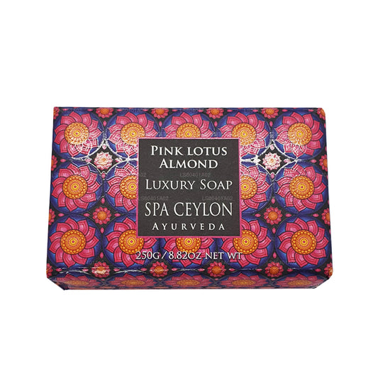 Savon de luxe Spa Ceylon Pink Lotus et amandes (250 g)