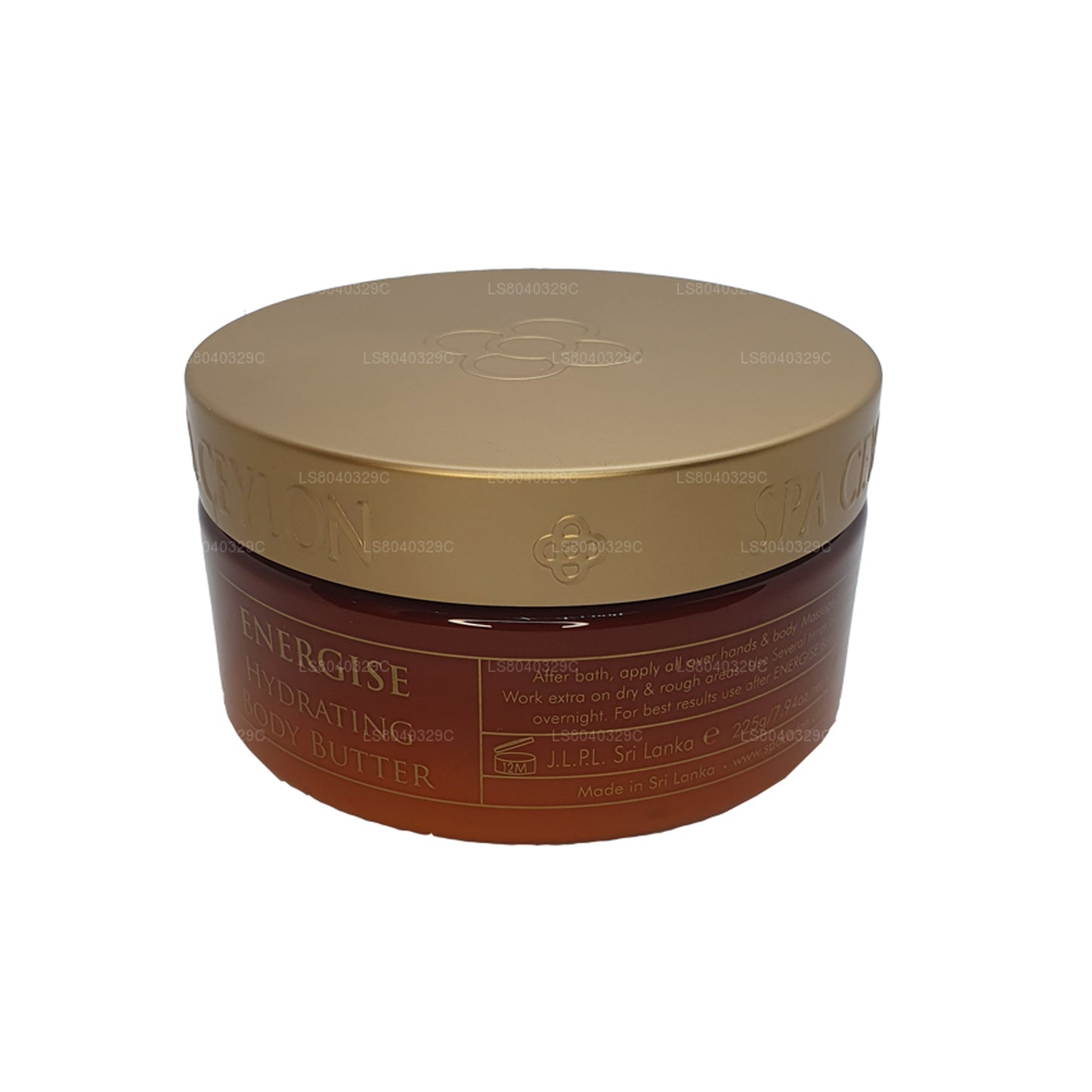 Beurre corporel hydratant Spa Ceylon Energise (225 g)