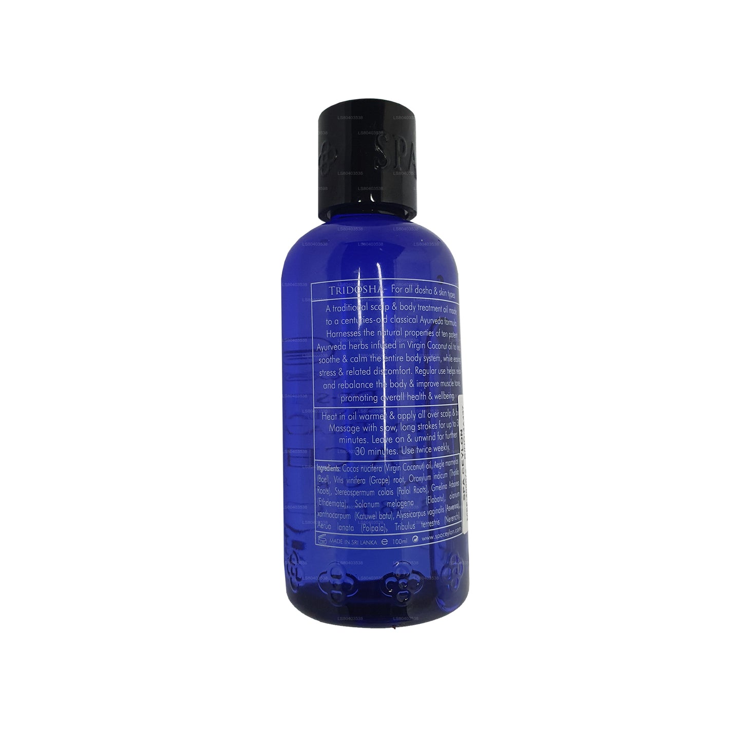 Spa Ceylon De-Stress - Huile de soin pour le corps Dashamula (100 ml)