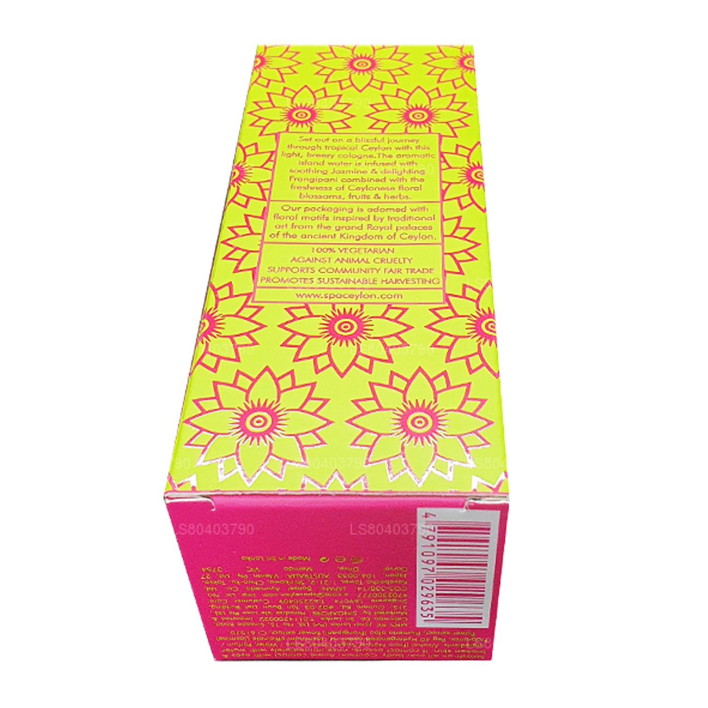 Spa Ceylon Jasmine Frangipani Eau de Ceylan (100 ml)