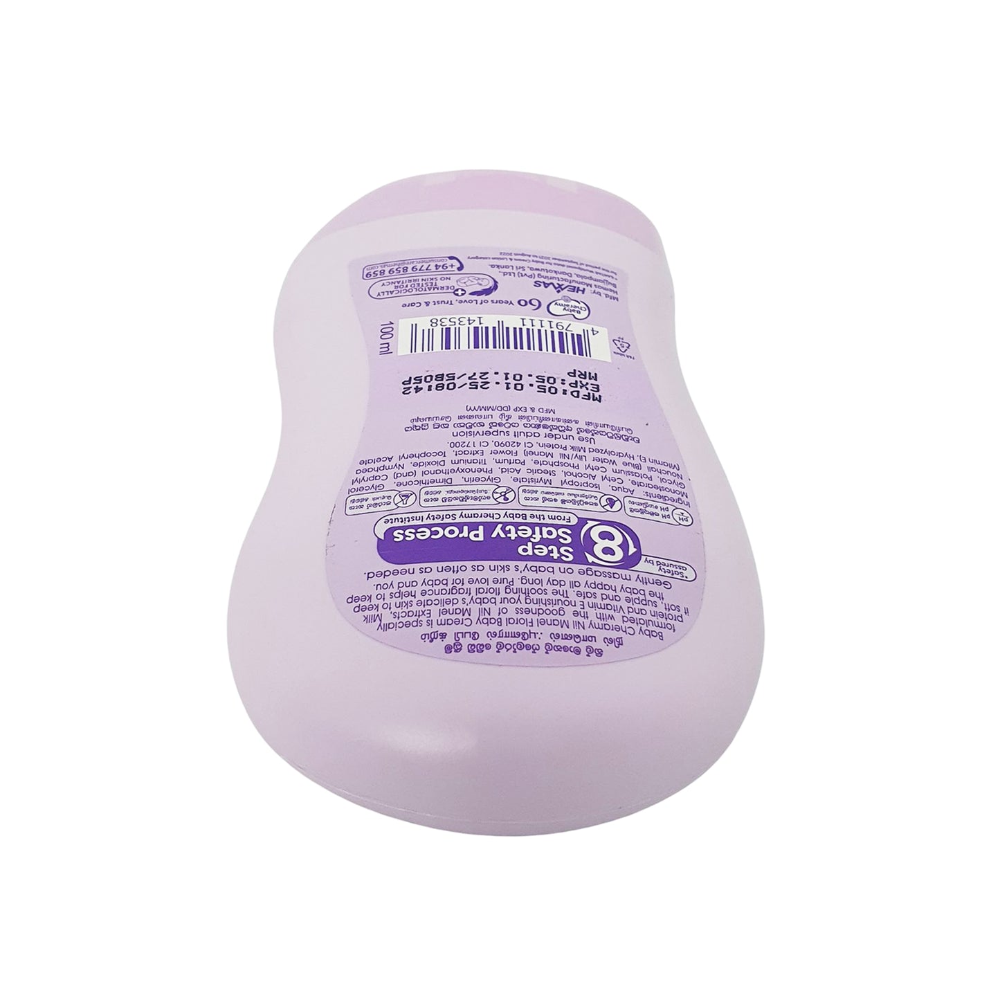 Crème pour bébé Baby Cheramy Floral (Nil Manel & Milk) 100 ml