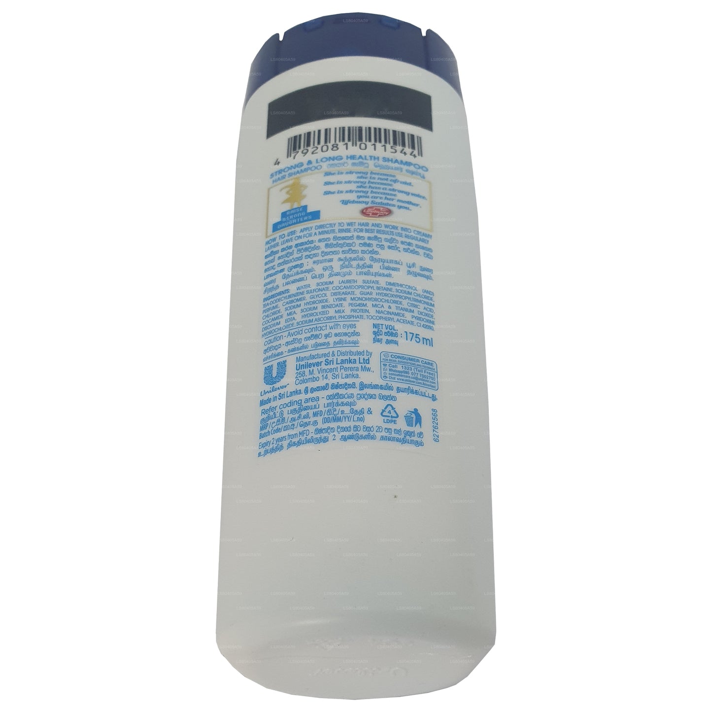 Shampooing fort et long Lifebuoy Health (175 ml)