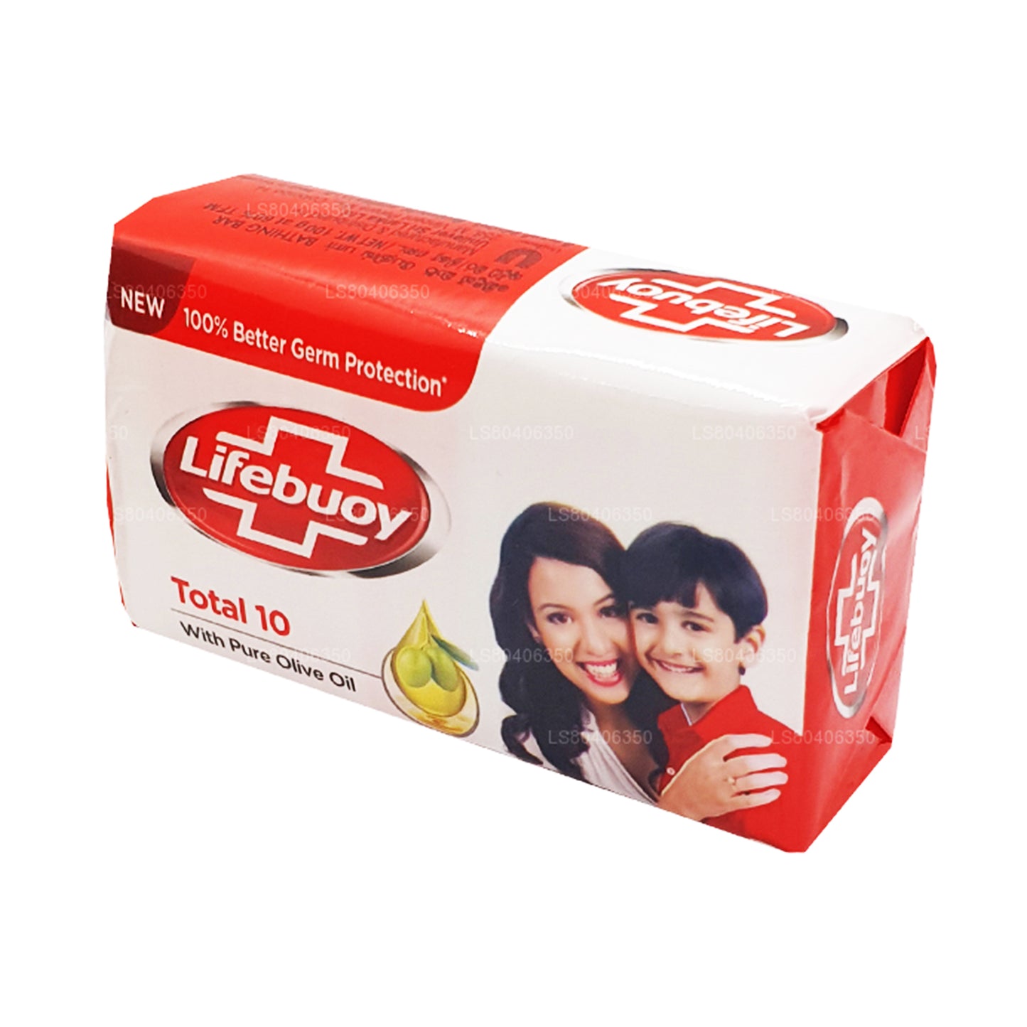 Savon pour le corps Lifebuoy Total 10 à l'huile d'olive pure (100 g)