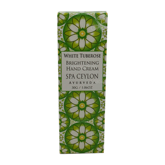 Crème éclaircissante pour les mains Spa Ceylon White Tuberose (30 g)