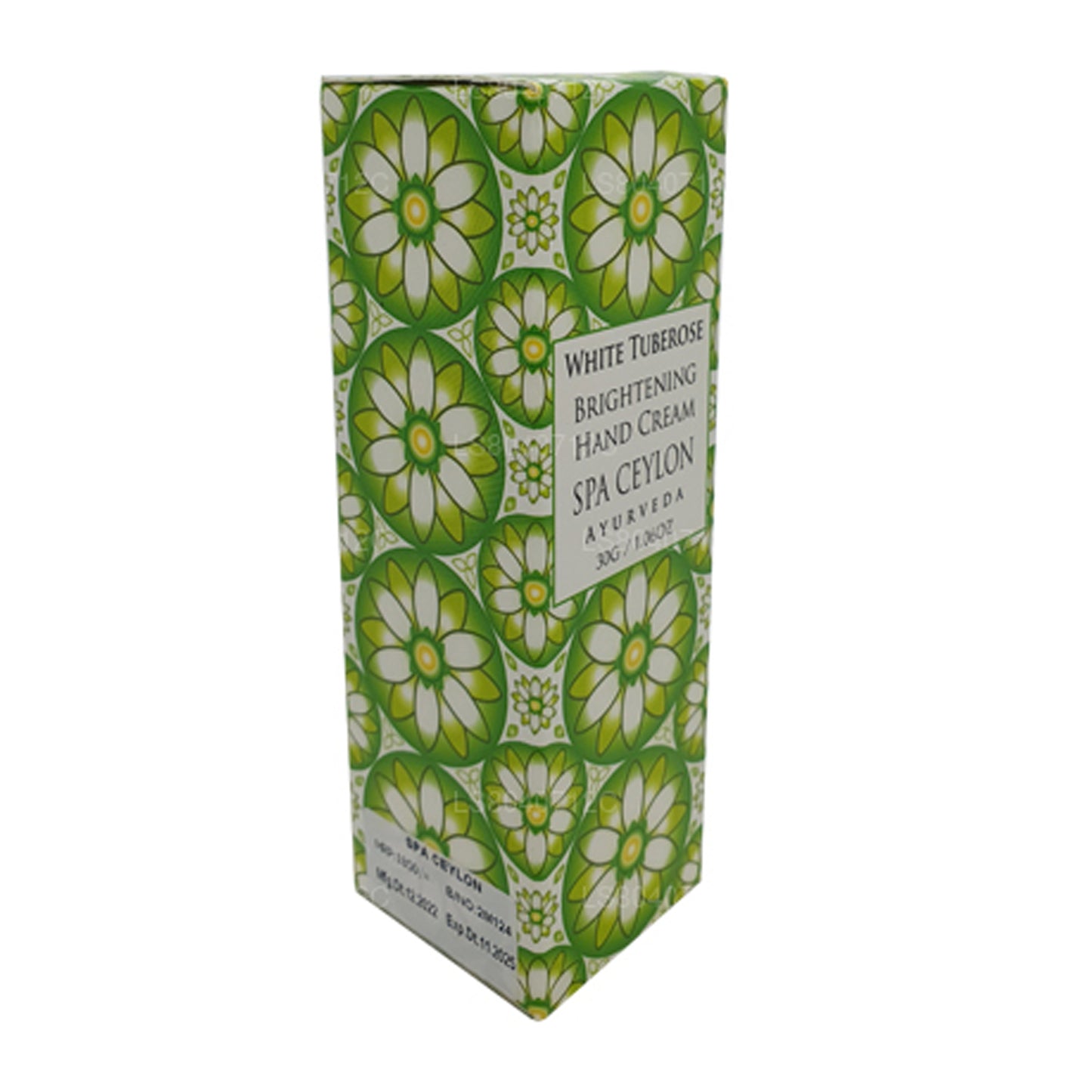 Crème éclaircissante pour les mains Spa Ceylon White Tuberose (30 g)