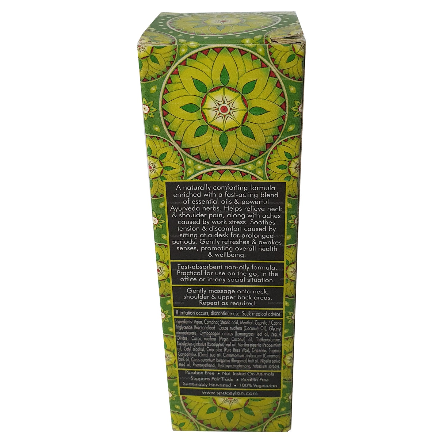 Gommage pour le cou et les épaules Spa Ceylon Comfort (50 g)