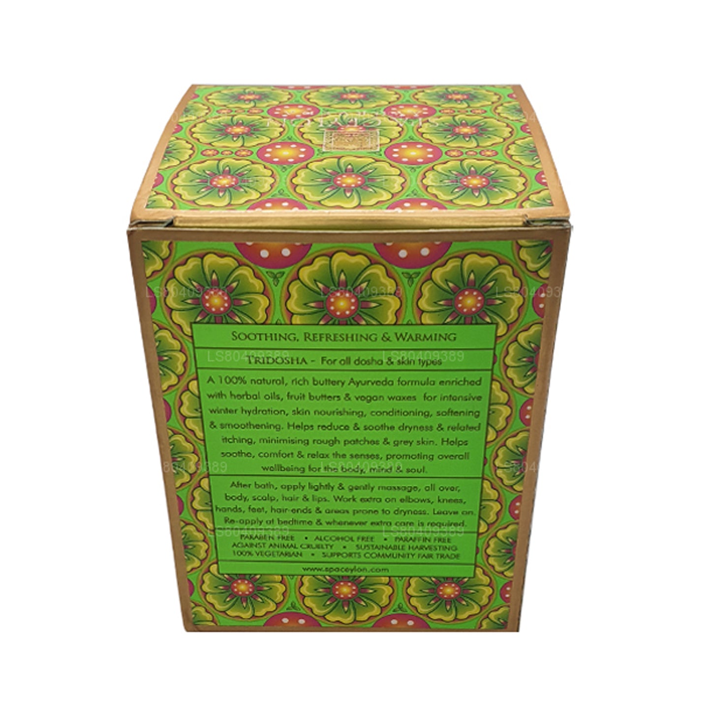 Spa Ceylan Lemongrass Mandarin Winter Wellness Baume hydratant de la tête aux pieds (200 g)