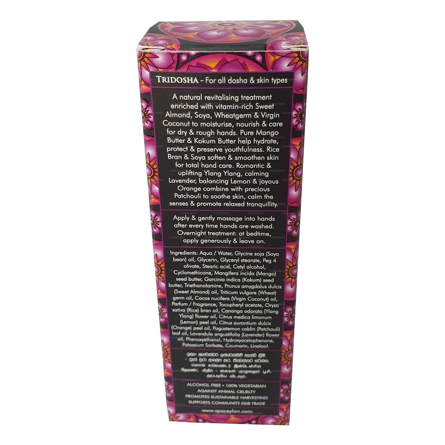 Crème intensive pour les mains Spa Ceylon Lavender Neroli Ylang (30 g)