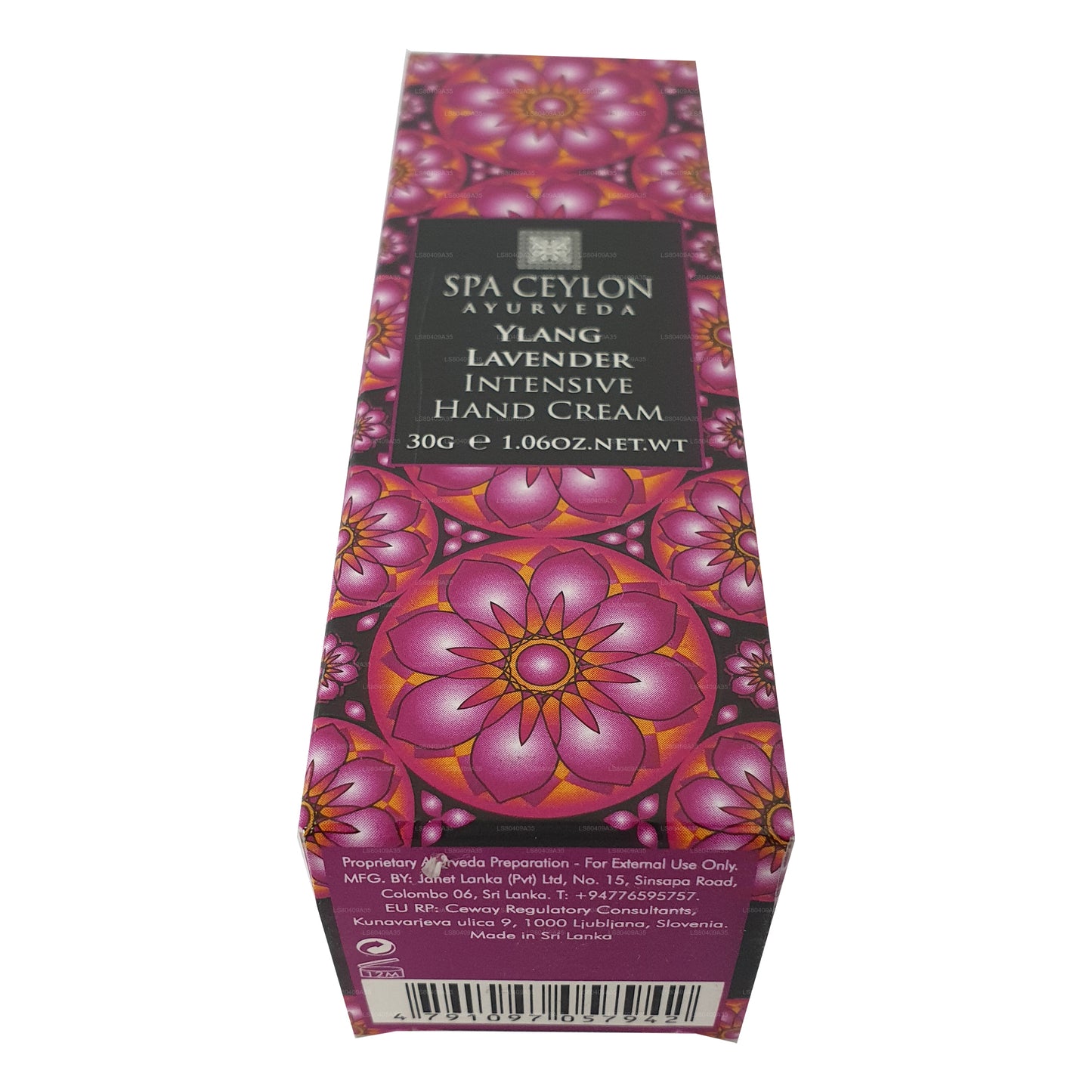 Crème intensive pour les mains Spa Ceylon Lavender Neroli Ylang (30 g)