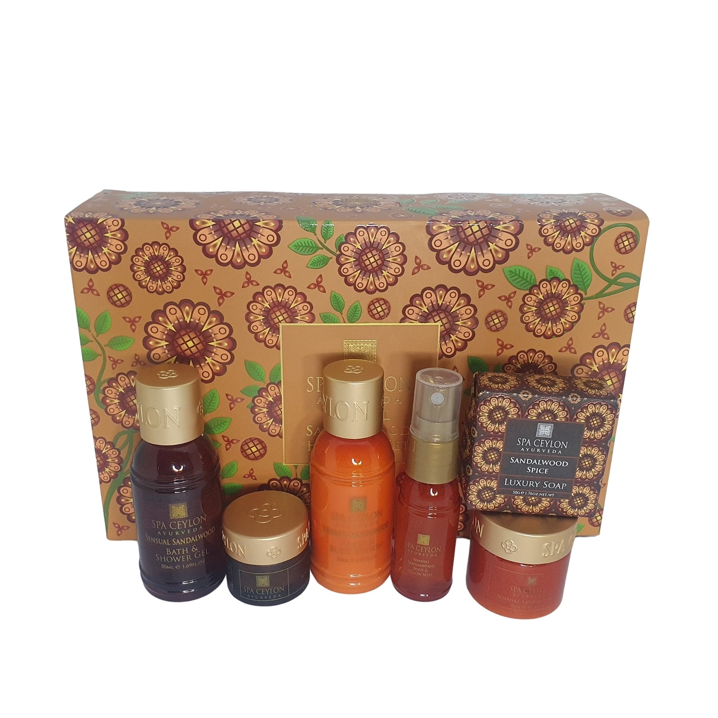 Ensemble de spa domestique Sensual en bois de santal Spa Ceylon