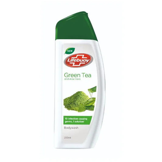 Gel douche Lifebuoy au thé vert et à l'aloe vera (250 ml)