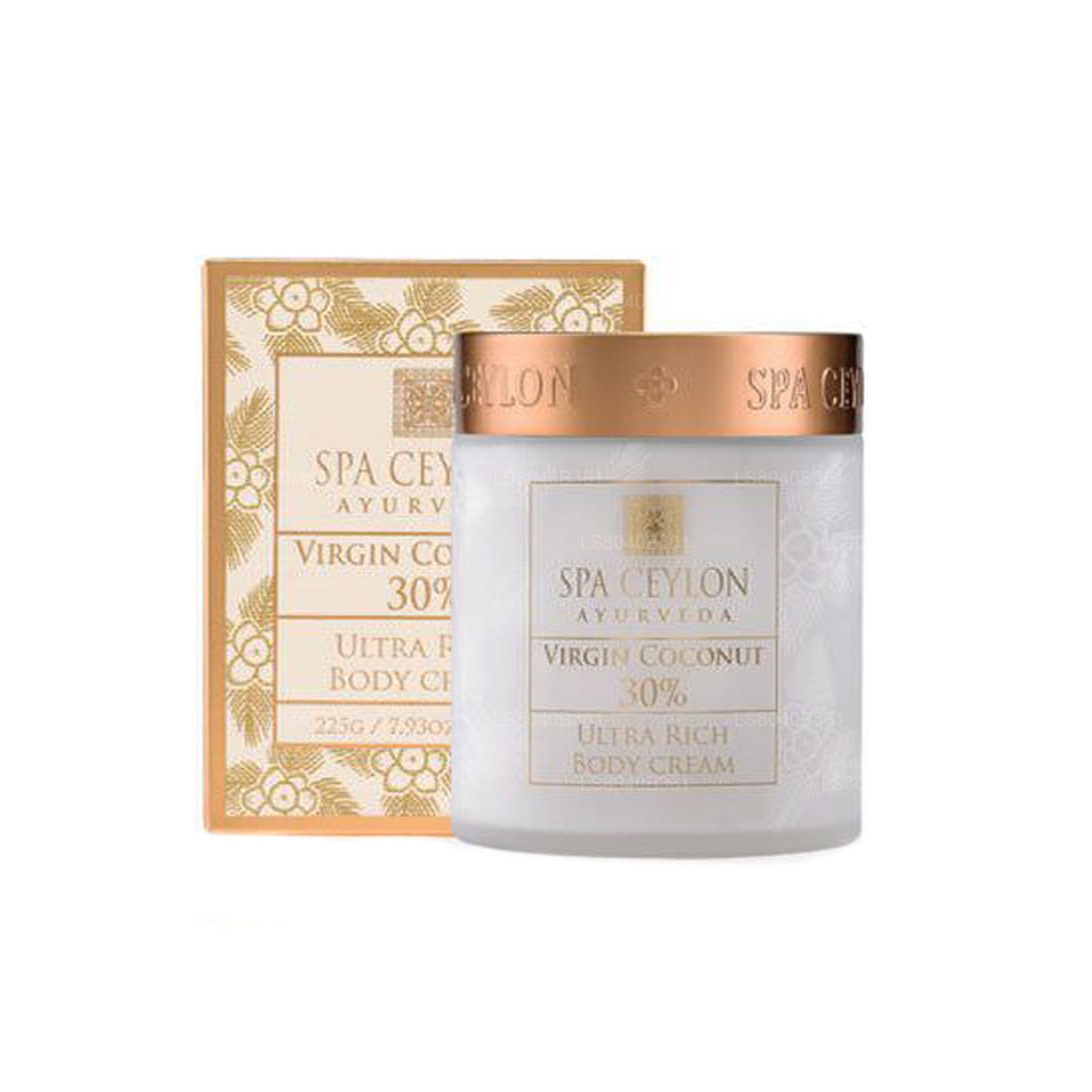 Spa Ceylon Virgin Coconut 30% - Crème pour le corps ultra riche (200g)