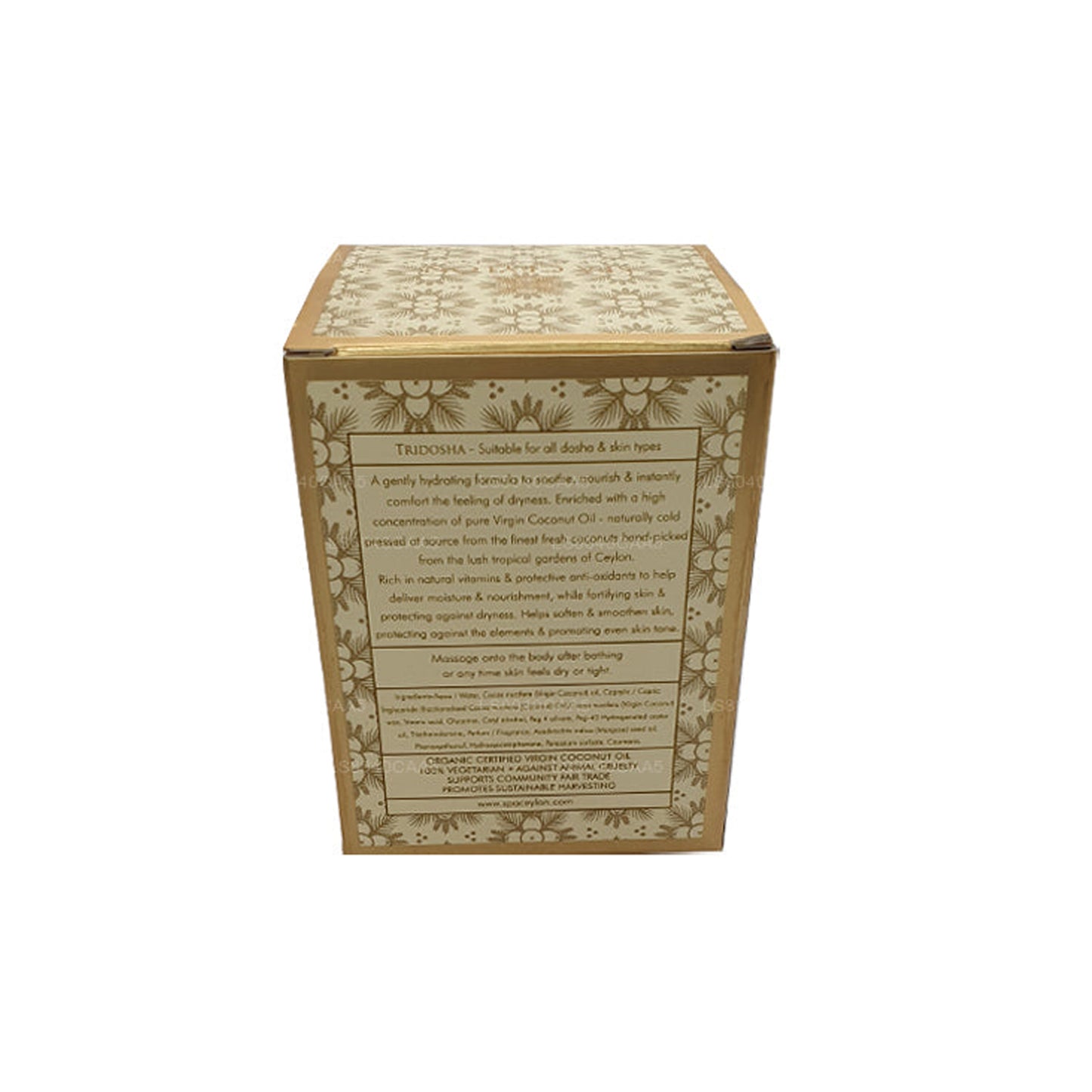 Spa Ceylon Virgin Coconut 20% Rich Body Cream (150g)