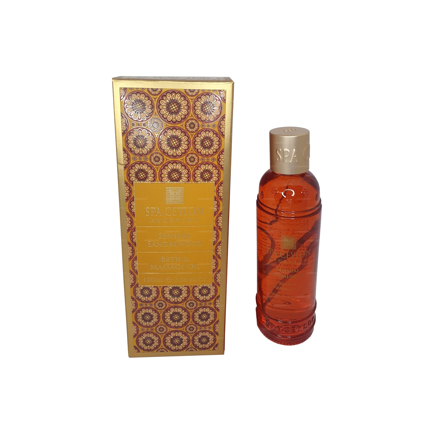 Huile de bain et de massage Spa Ceylon Sensual au bois de santal (150 ml)