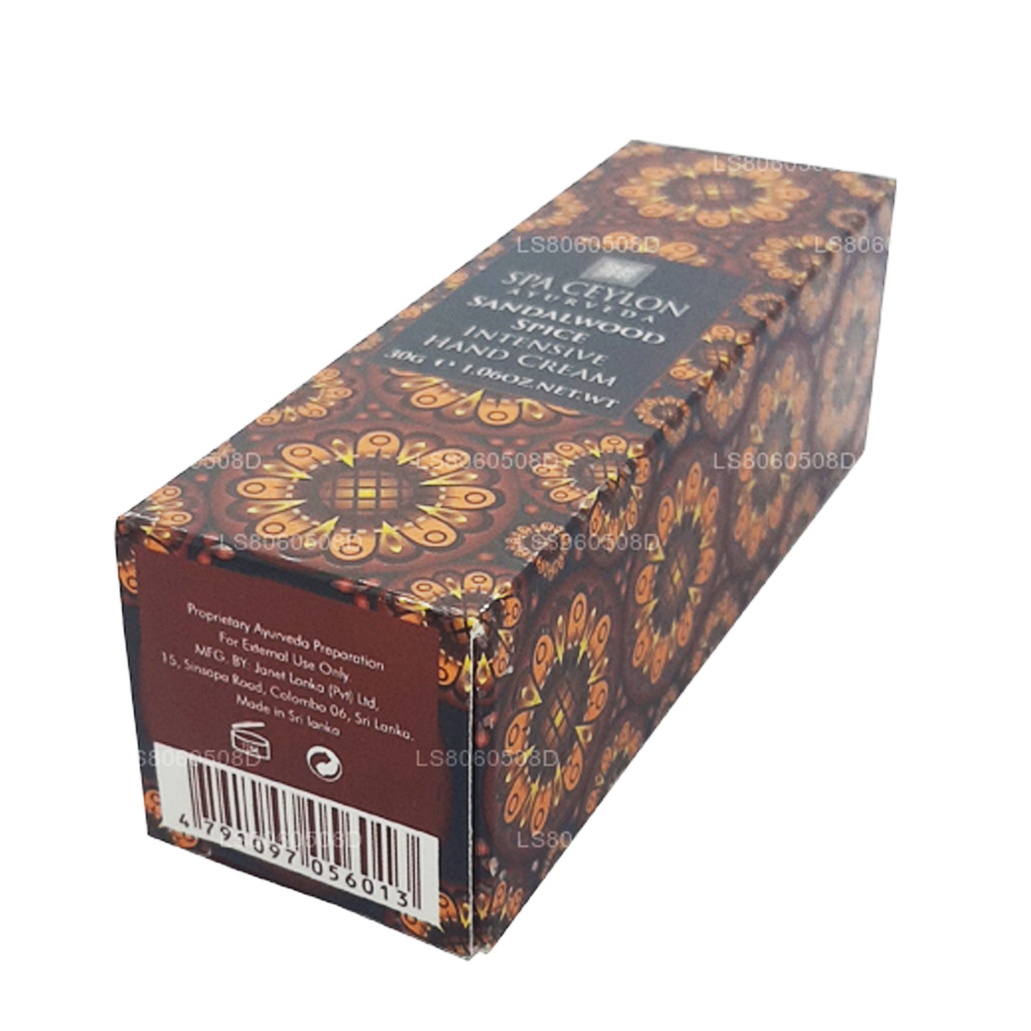 Crème intensive pour les mains Spa Ceylon Sandalwood Spice (30 g)