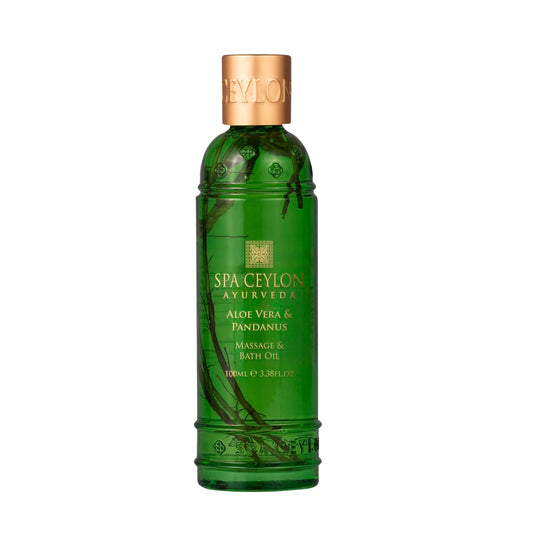 Huile de massage et de bain Spa Ceylan Aloe Vera, Pandanus (150 ml)