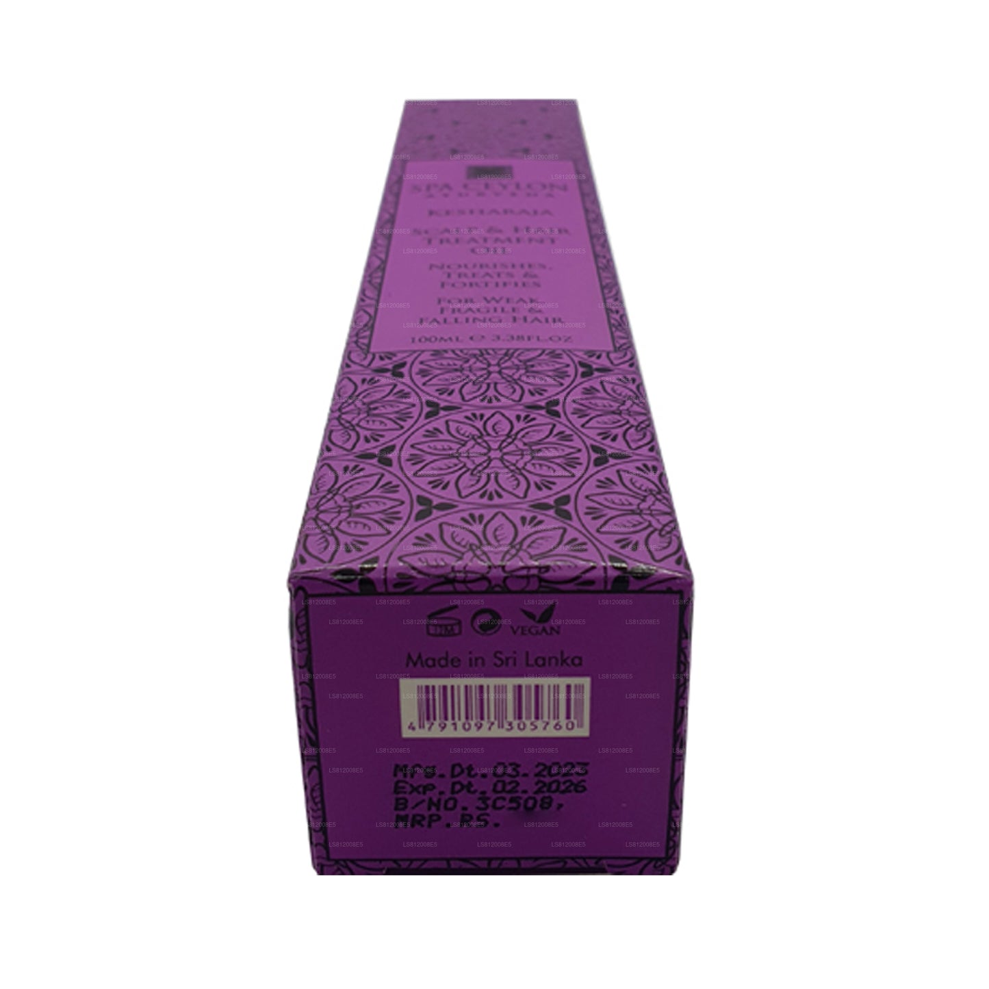 Huile de traitement du cuir chevelu et des cheveux Spa Ceylon Kesharaja (100 ml)