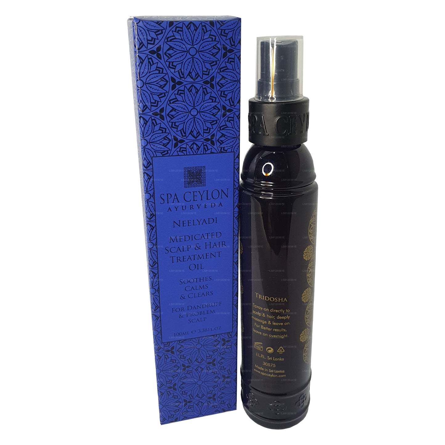 Huile de soin du cuir chevelu et des cheveux Spa Ceylon Neelayadi (250 ml)