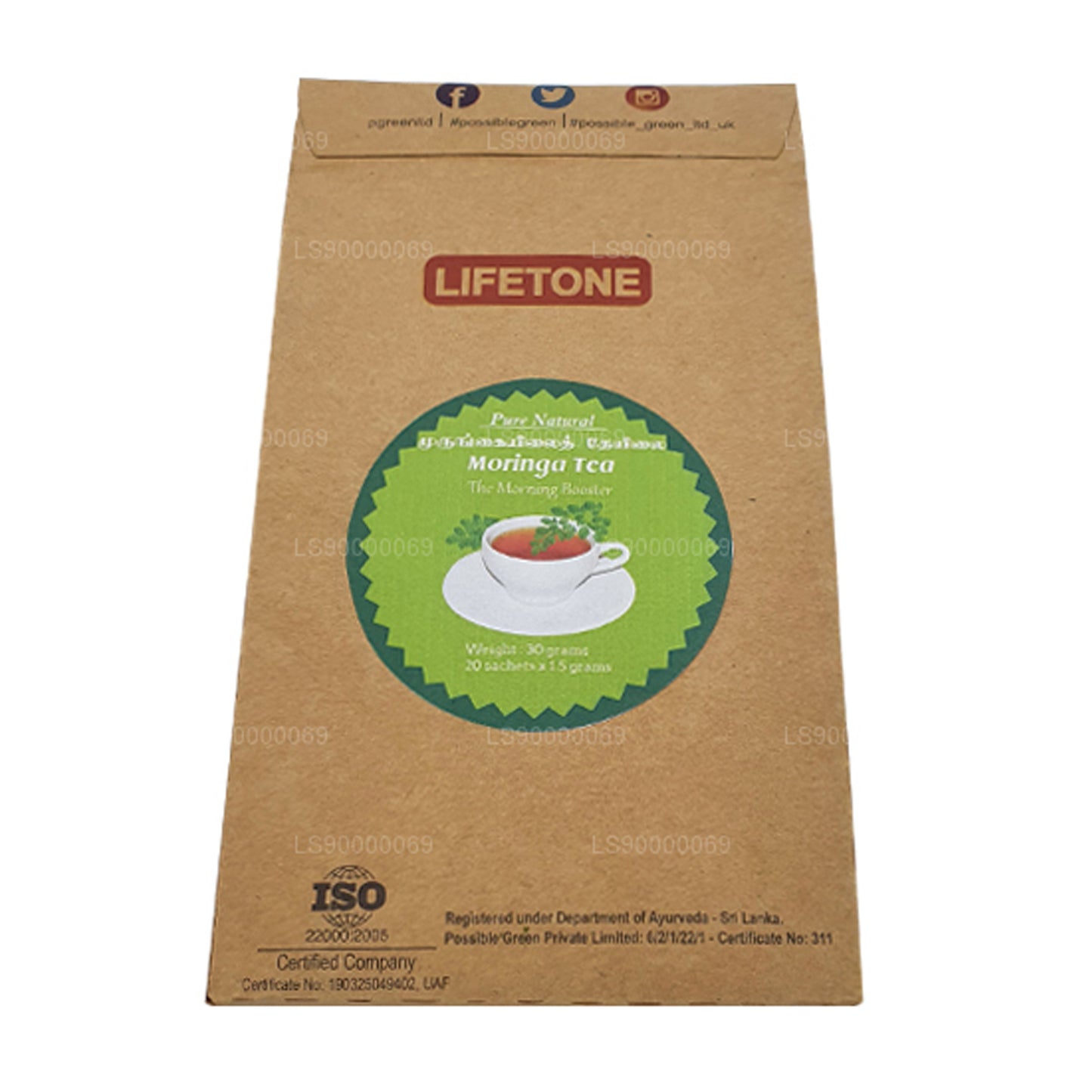 Thé au Moringa Lifetone (40g)