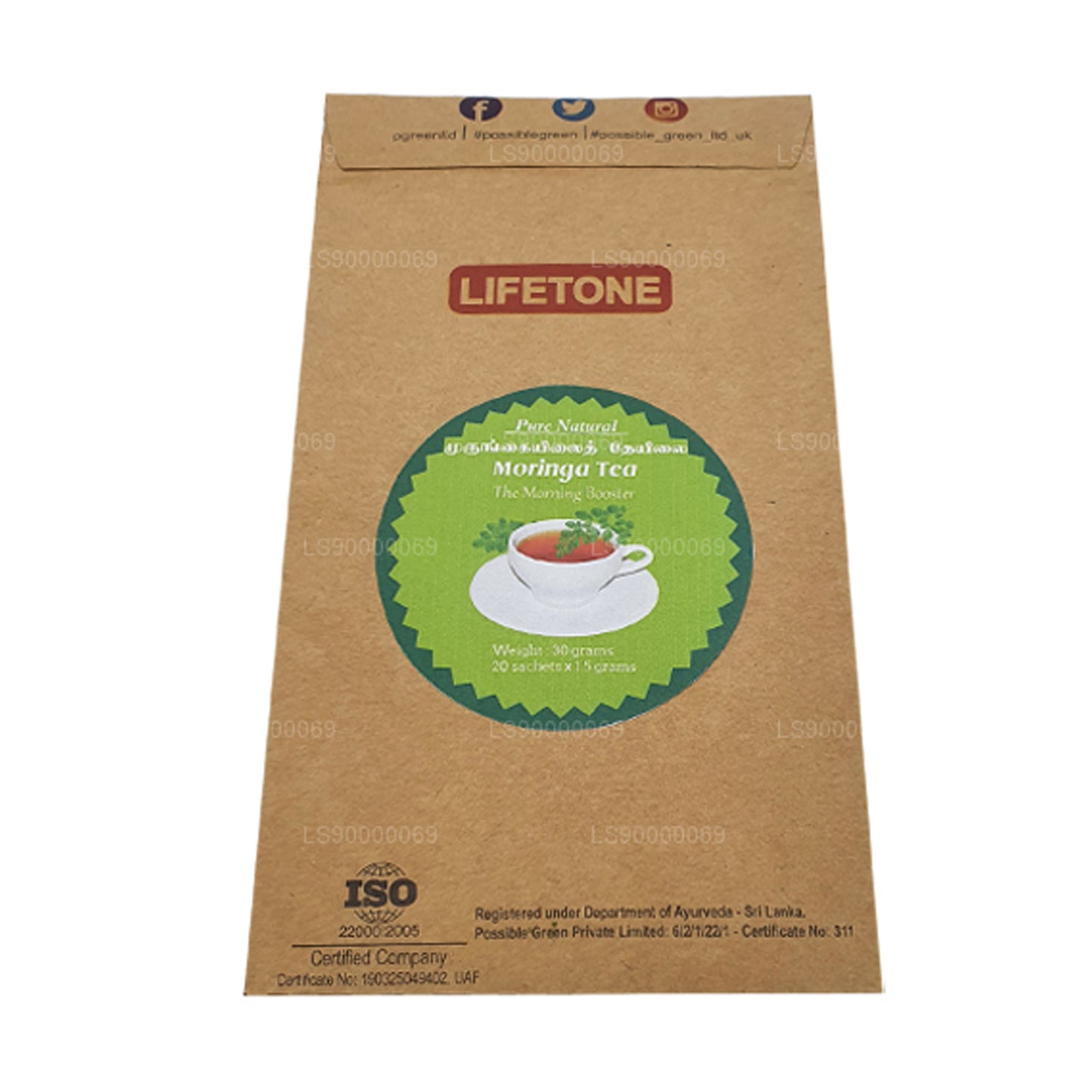 Thé au Moringa Lifetone (40g)