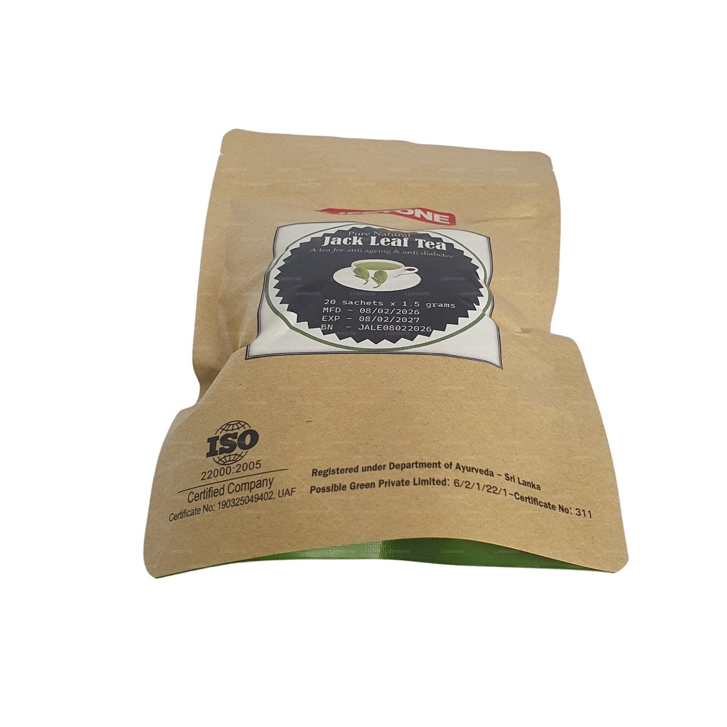 Thé aux feuilles de jacquier Lifetone (40 g)