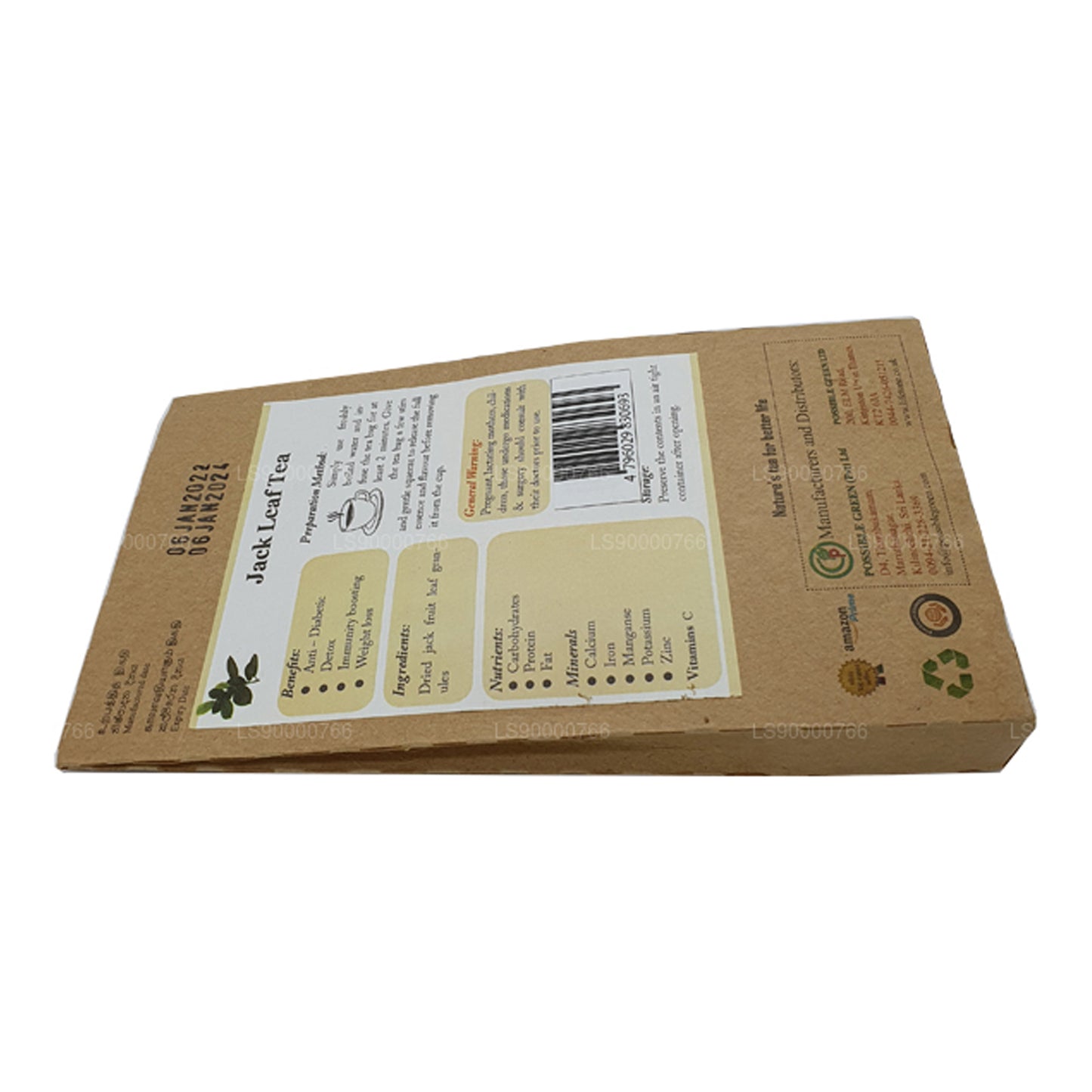 Thé aux feuilles de jacquier Lifetone (40 g)