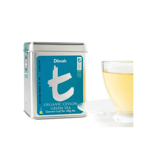 Thé vert biologique de Ceylan Dilmah T-series (100 g)