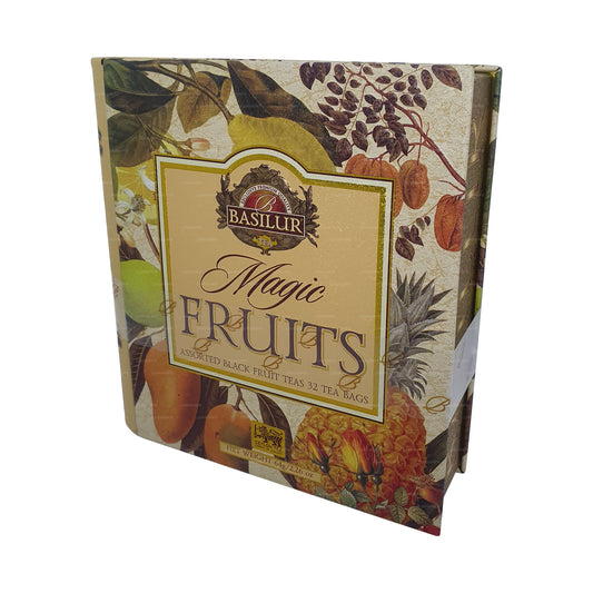 Livre de thé Basilur « Magic Fruits Assorted » (64g) Caddy