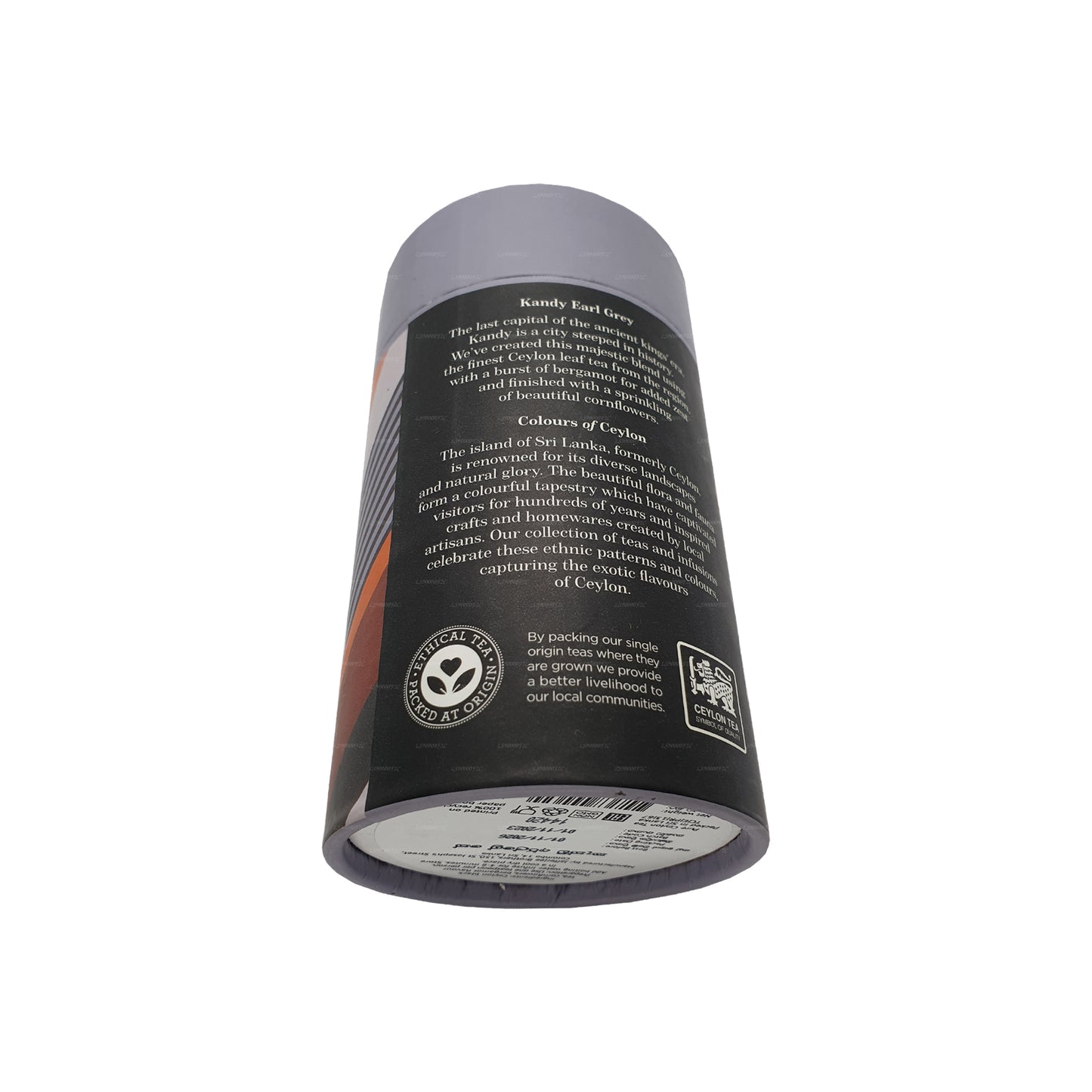 Thé noir Jaf Tea Kandy Earl Grey aromatisé à la bergamote Regal (50 g)