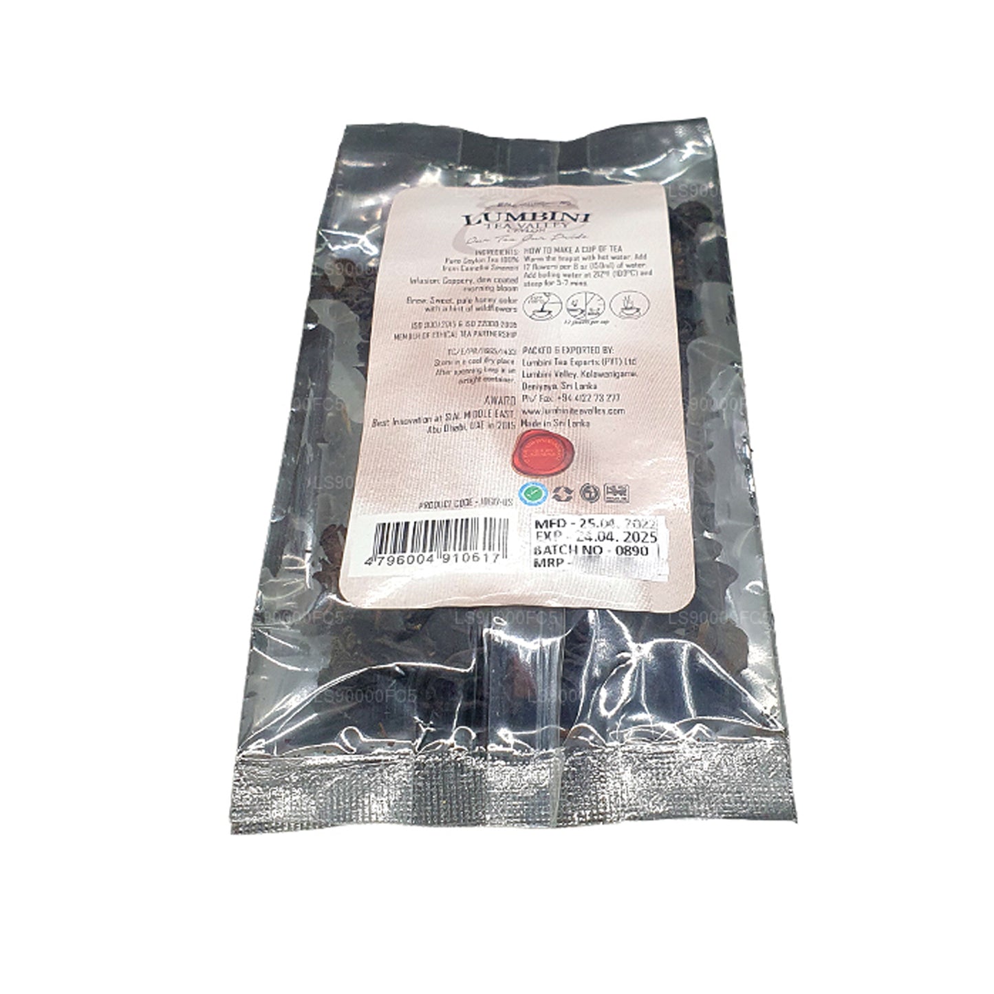 Thé Lumbini « Manjary » filé à la main (25 g)