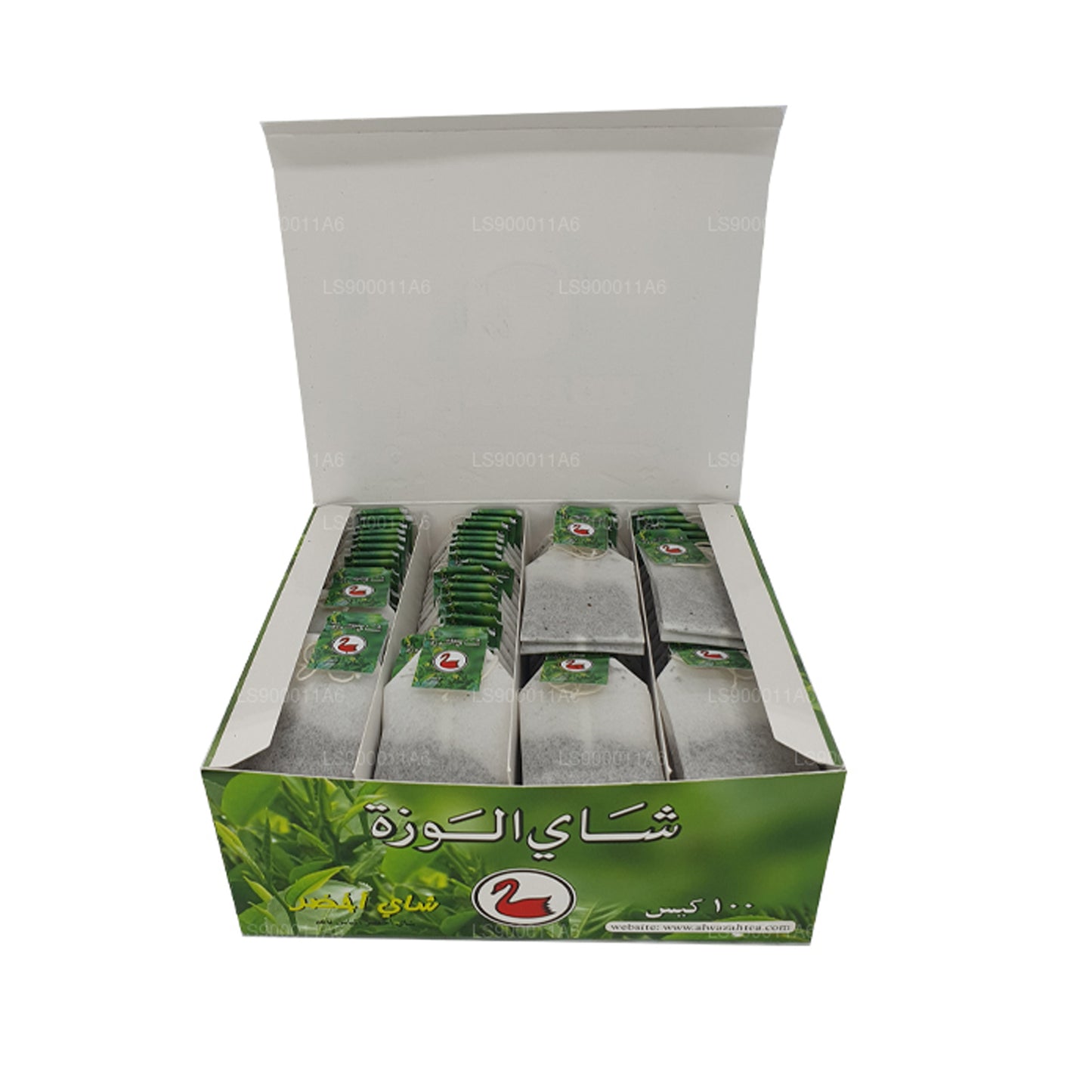 Thé vert Alwazah 100 sachets de thé (200g)