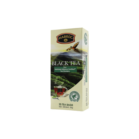 Thé noir Mabroc certifié Rainforest Alliance (50g) 25 sachets