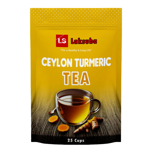 Thé au curcuma de Ceylan Laksuba (37,5 g) 25 sachets