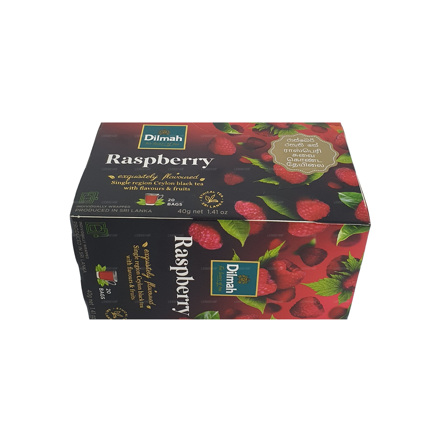 Dilmah Framboise (30 g) 20 sachets de thé