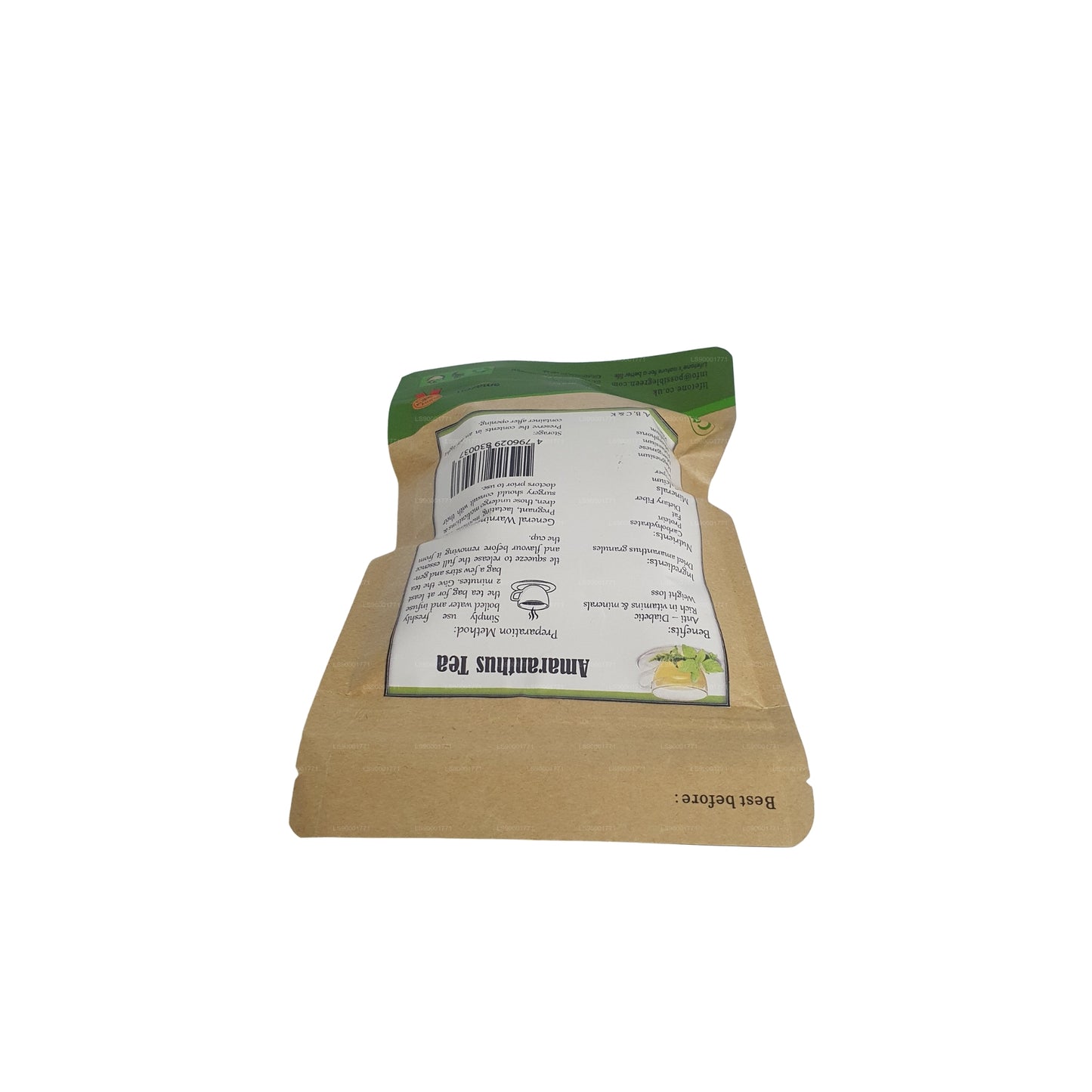 Thé à l'amranthus Lifetone (30 g)
