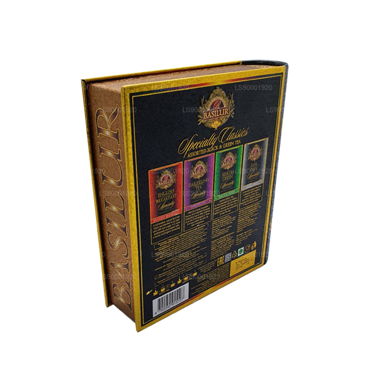 Cahier à thé Basilur « Specialty Classic Tin » (60 g) Caddy