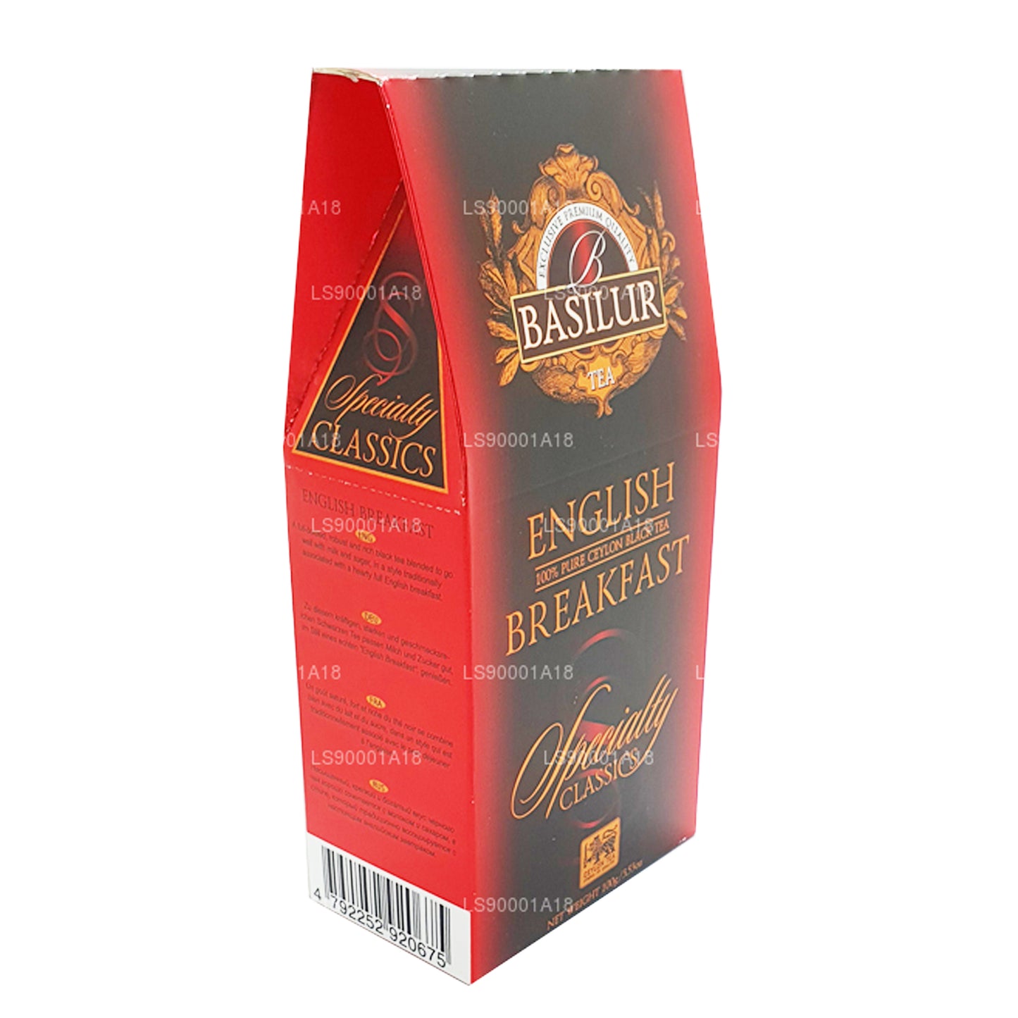 Petit déjeuner anglais Basilur Specialty Classics (100 g)