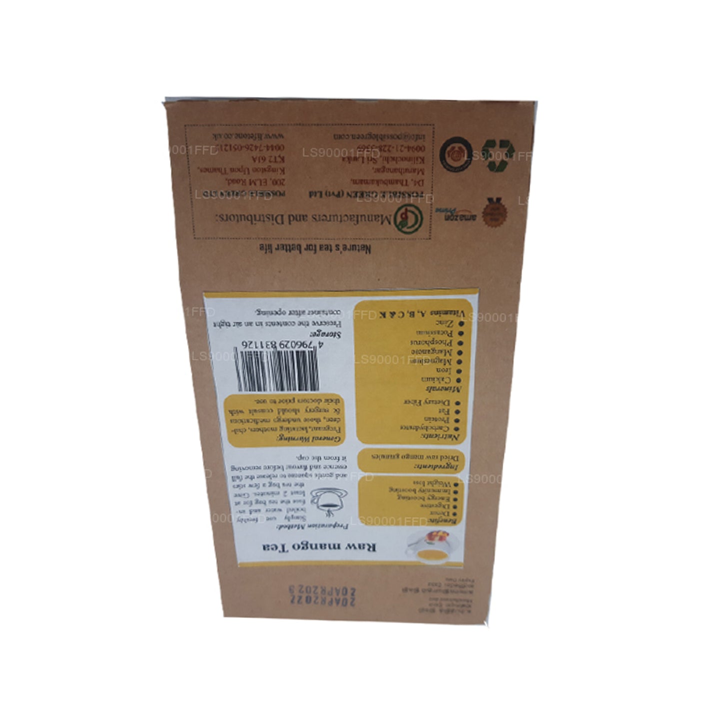 Lifetone Raw Mango Tea (40g)