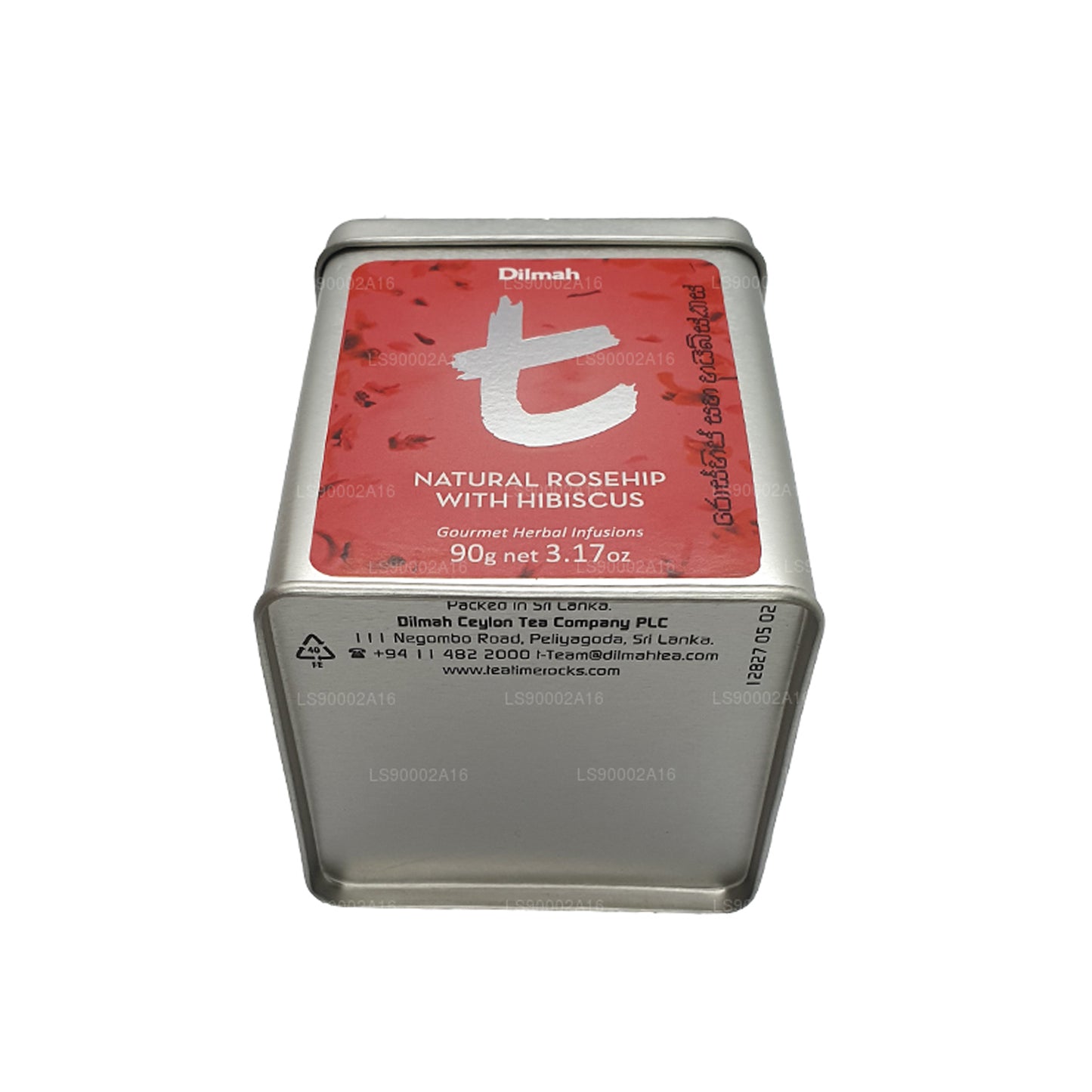 Dilmah t-Series Natural Rosehip with Hibiscus (90g)