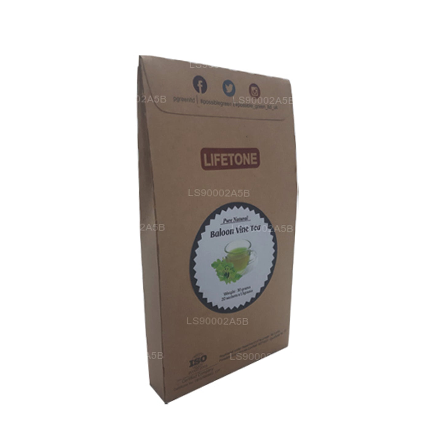 Lifetone Balloon Vine Tea (30 g) 20 sachets de thé
