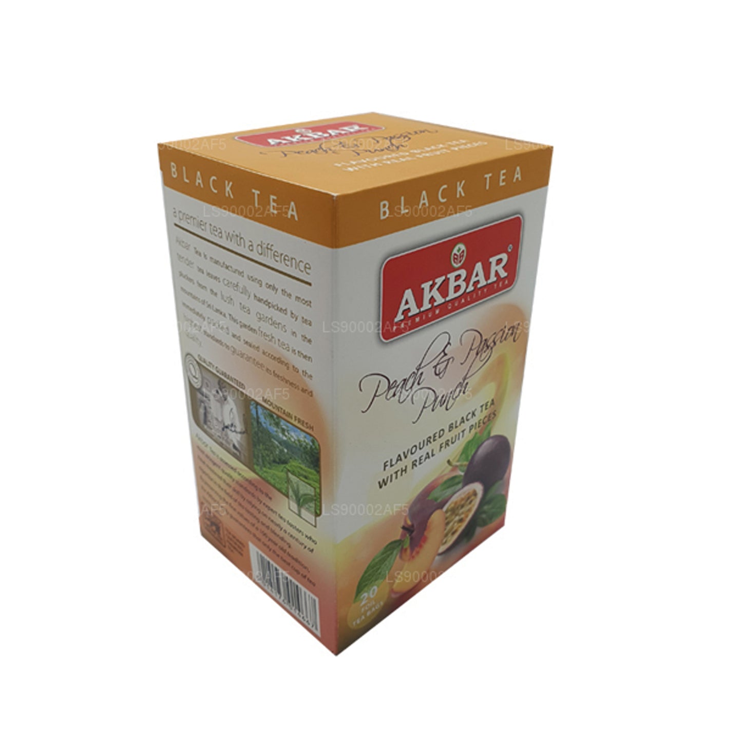 Punch à la pêche et à la passion Akbar (40 g) 20 sachets de thé