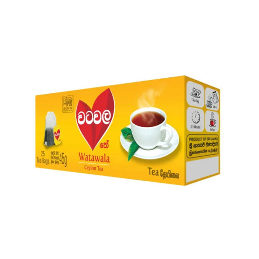Sachets de thé pur de Ceylan Watawala