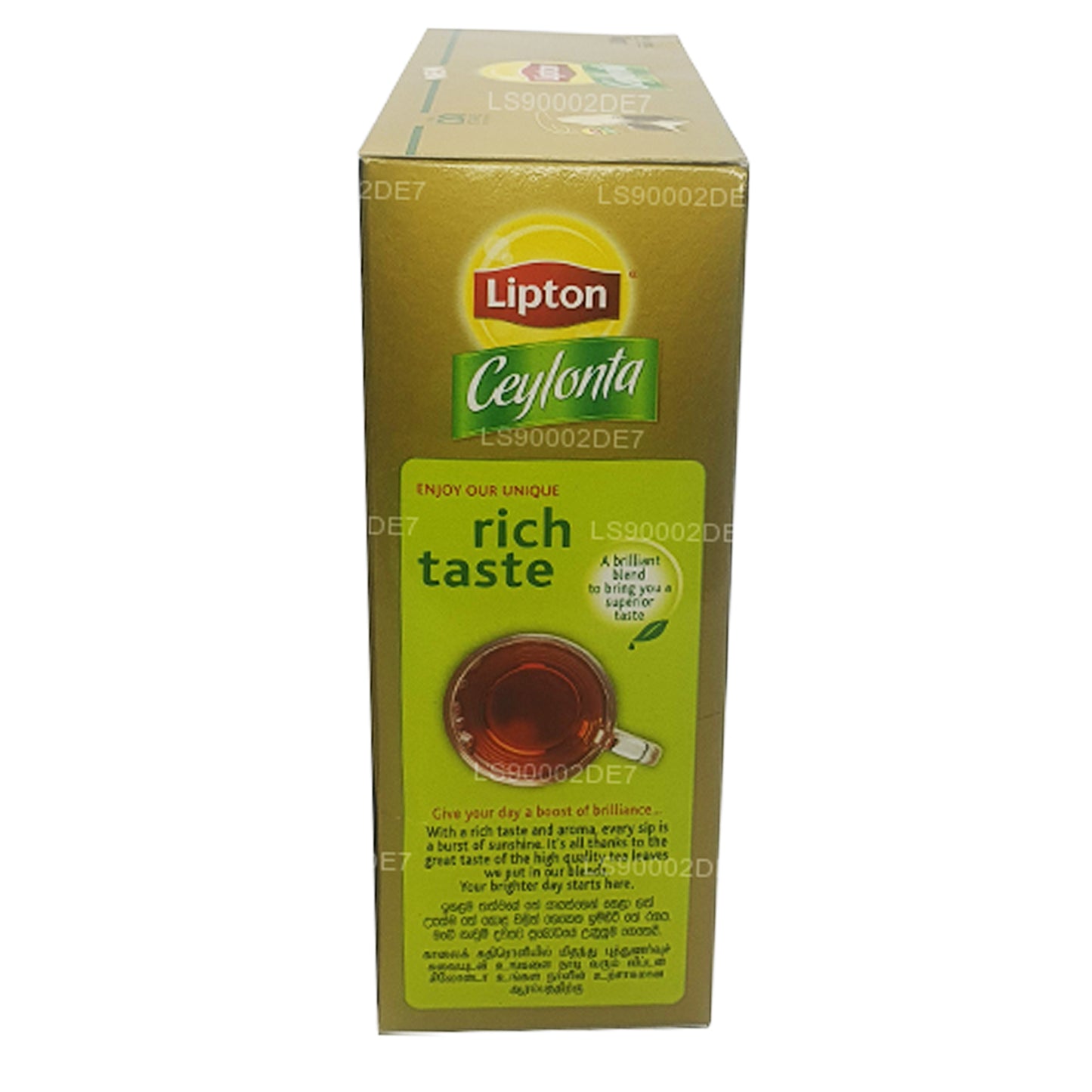 Thé Lipton Ceylonta (200g) 100 sachets de thé