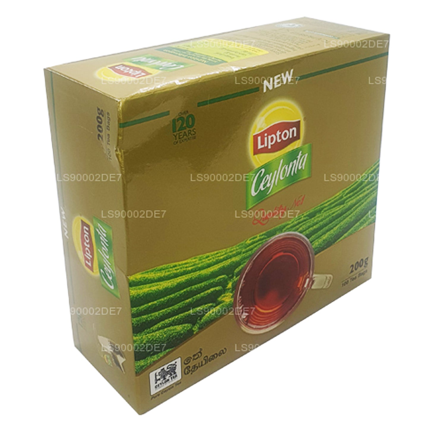 Thé Lipton Ceylonta (200g) 100 sachets de thé