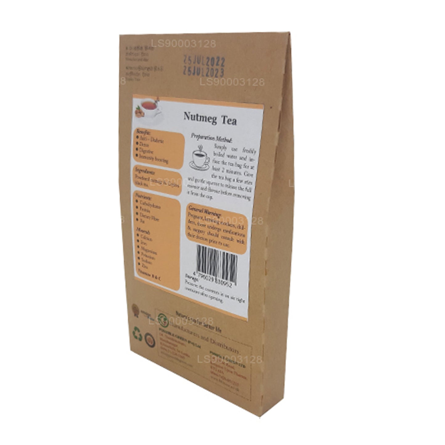 Lifetone Nutmeg Tea (40g)