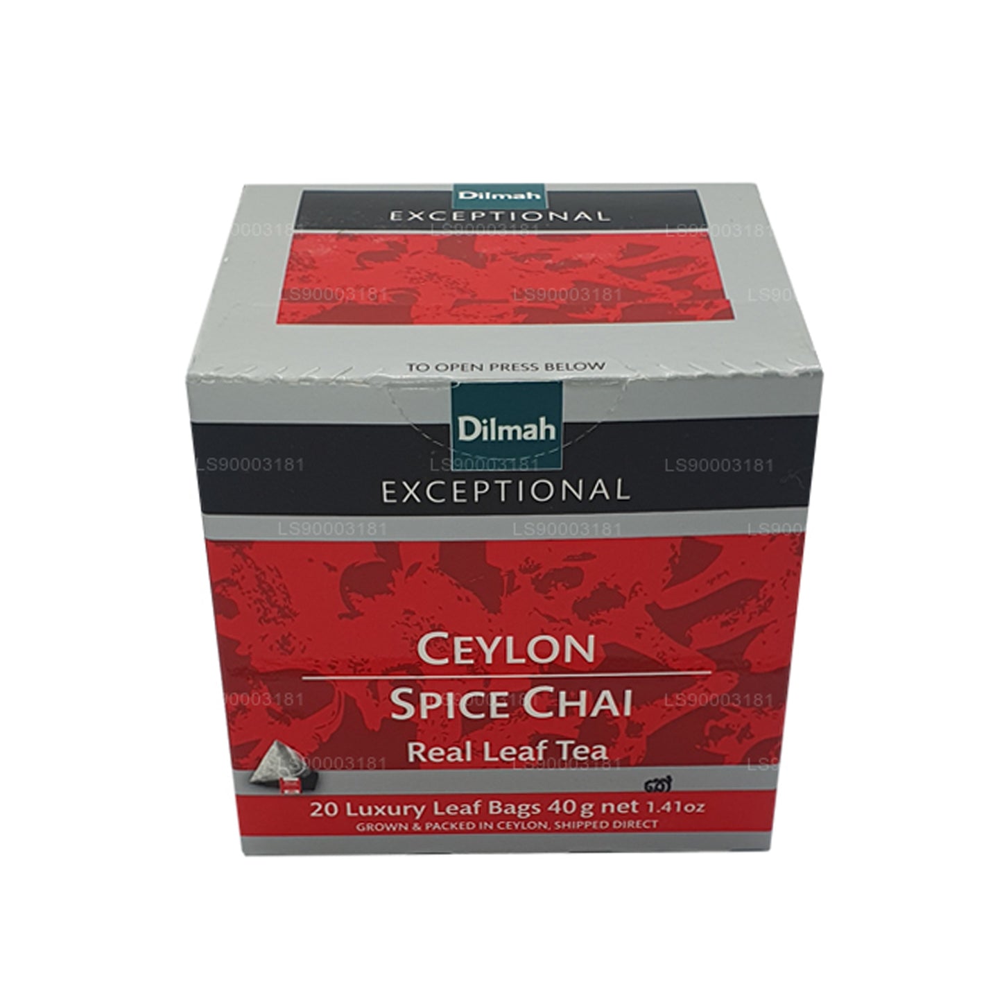 Dilmah Exceptional Ceylan Spice Chai (40 g) 20 sachets de thé