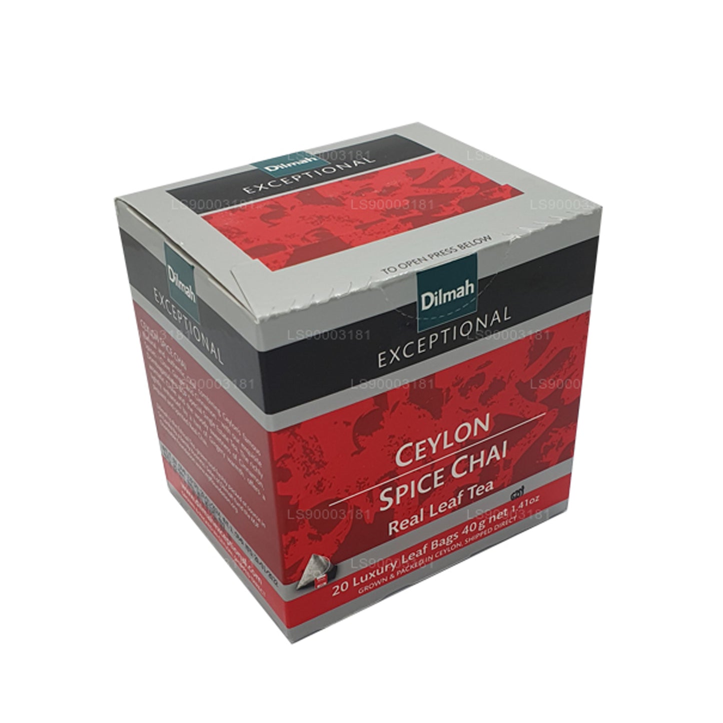 Dilmah Exceptional Ceylan Spice Chai (40 g) 20 sachets de thé
