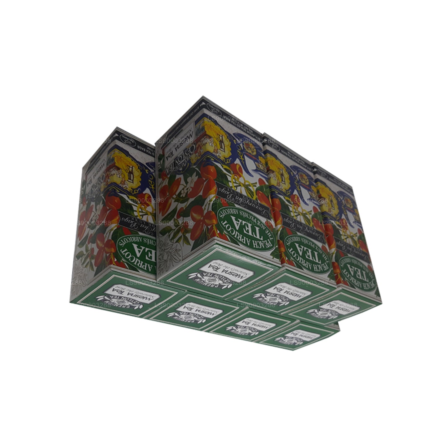 Mlesna Peach Apricot Luxury Tea Bags (60g x 7)