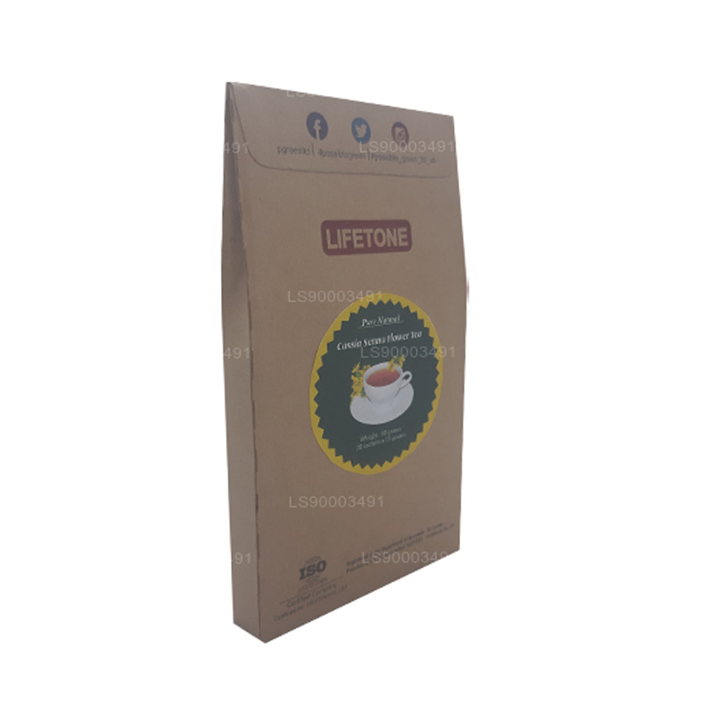 Thé aux fleurs de séné Lifetone (30 g)