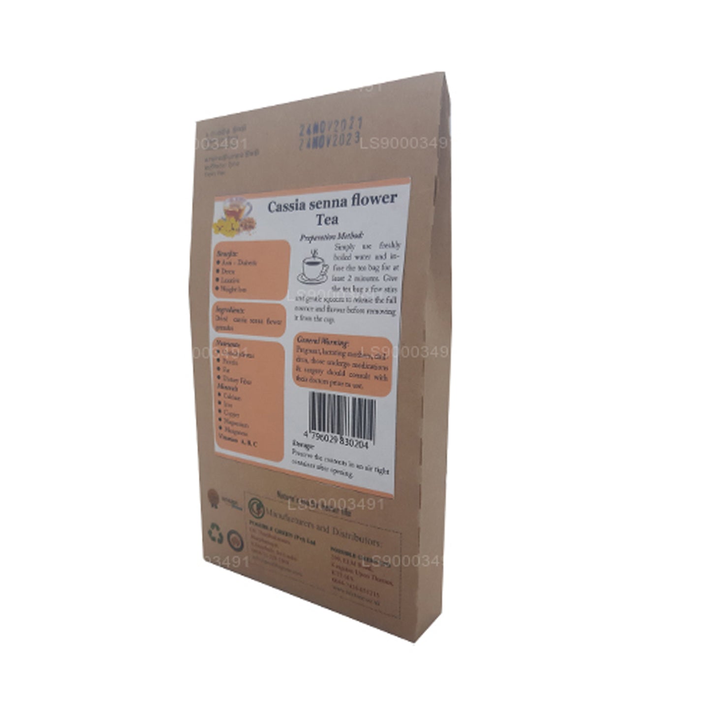 Thé aux fleurs de séné Lifetone (30 g)